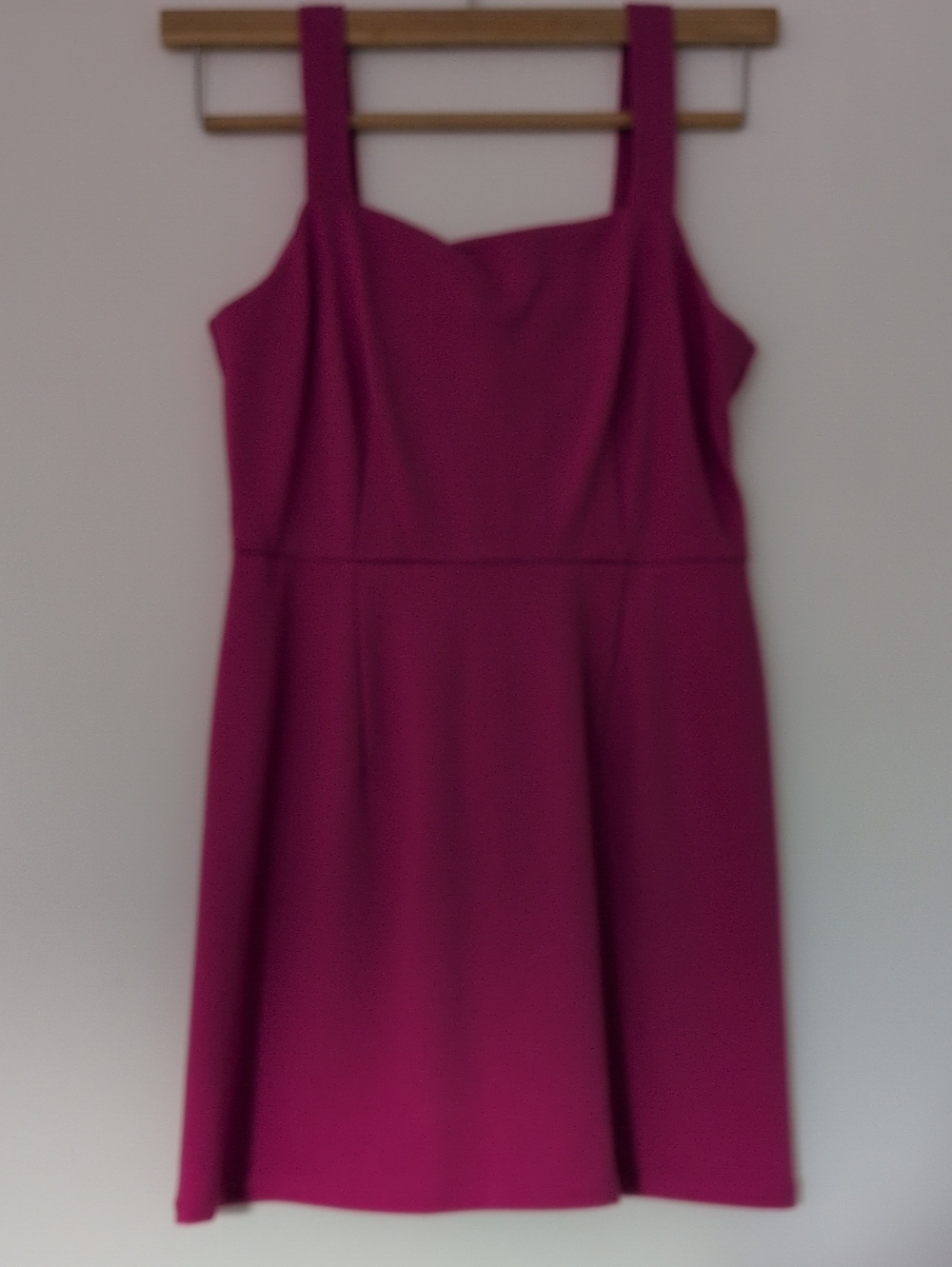 Women's Fuchsia Sleeveless A-Line Dress ,new , small size